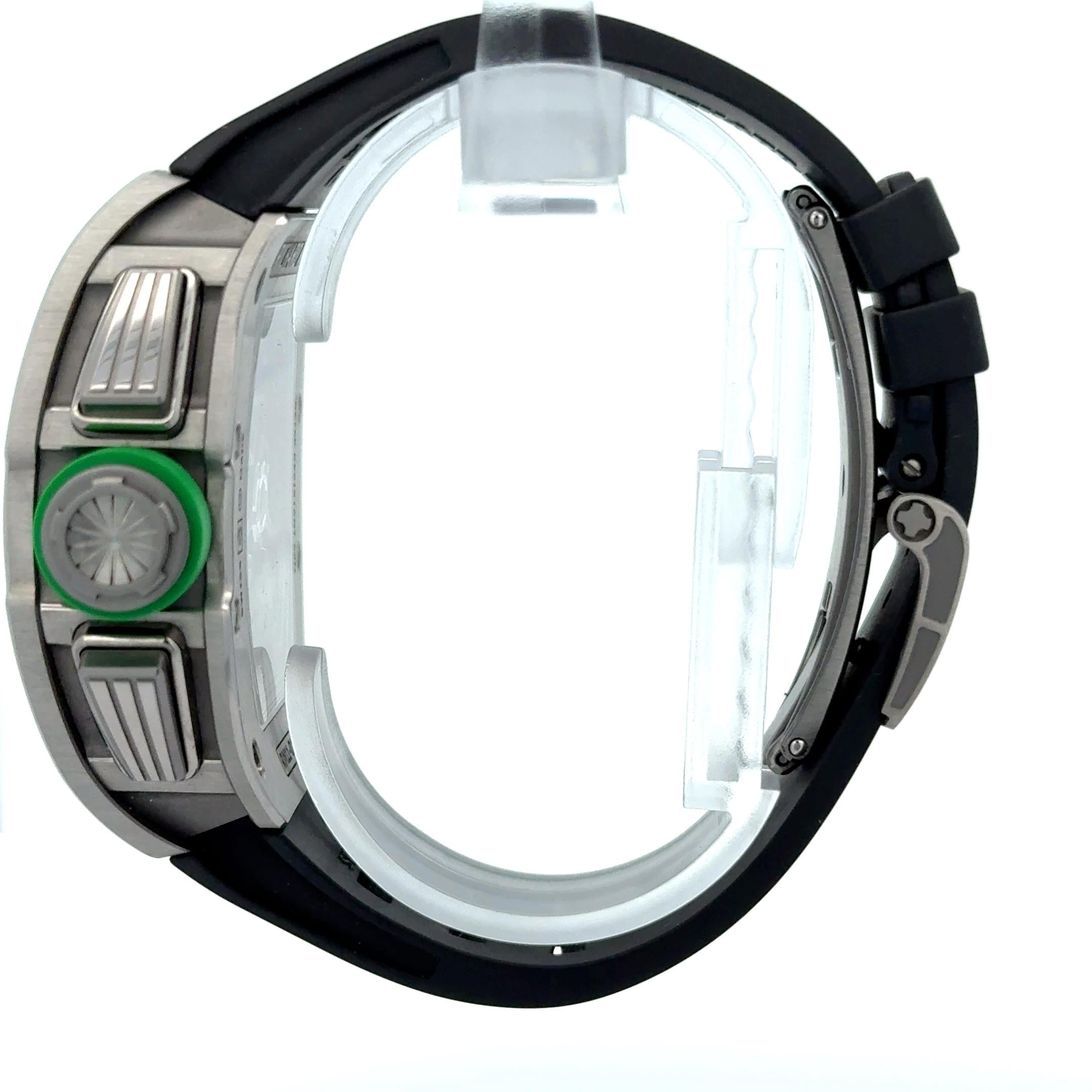 Richard Mille RM11-01 Roberto Mancini Flyback Chronograph Titanium Wrist Watch