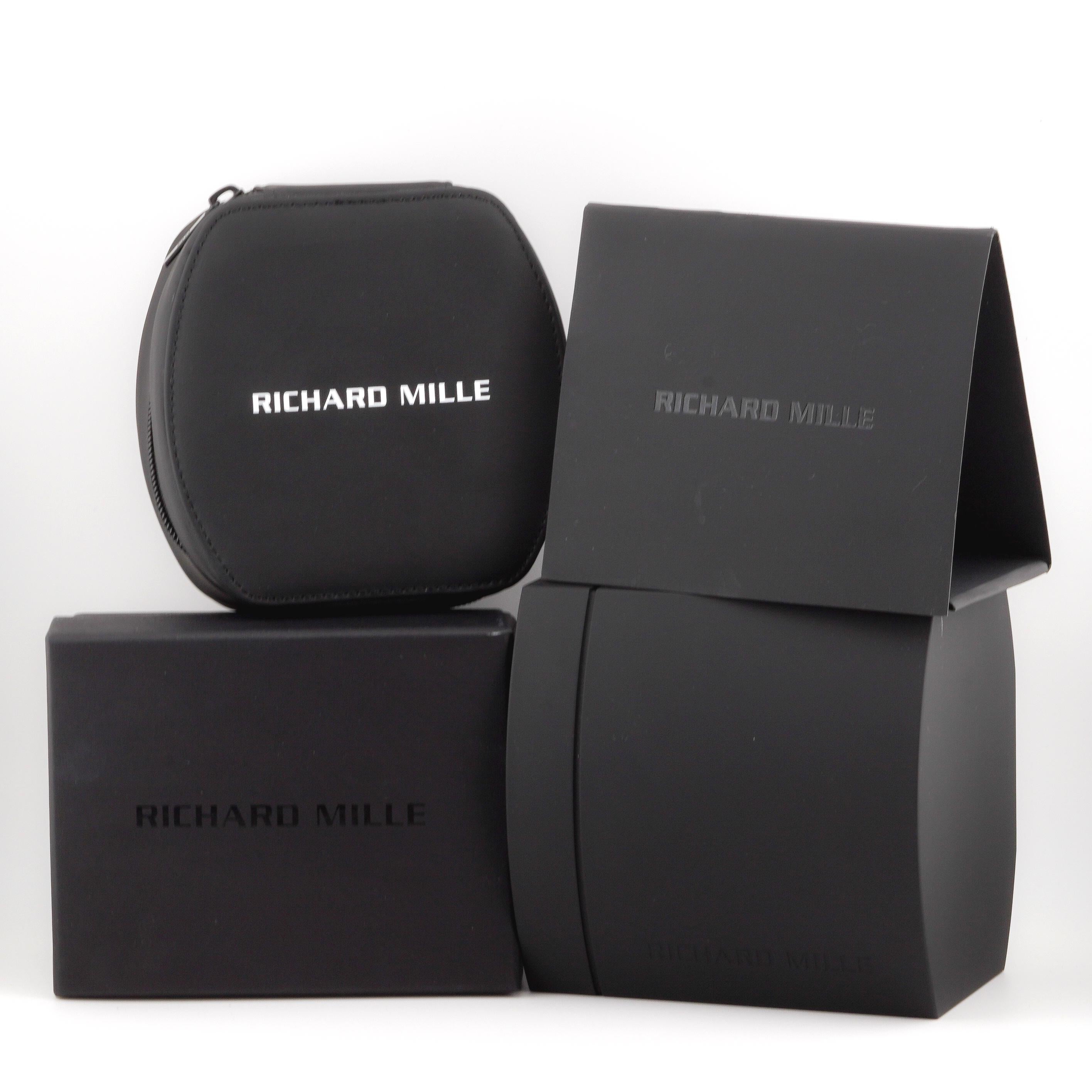 Richard Mille RM11-01 Roberto Mancini Flyback Chronograph Titanium Wrist Watch