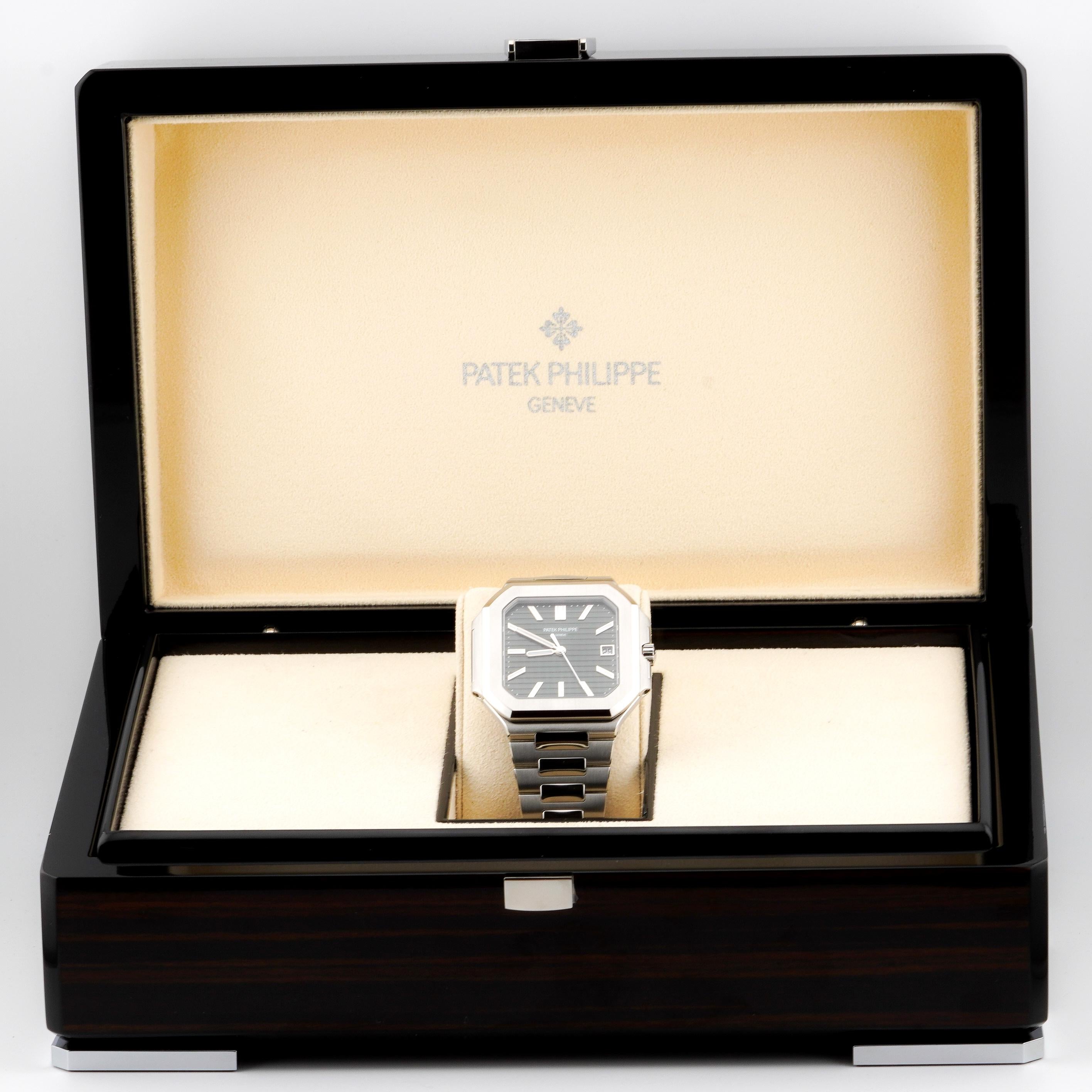 Patek Philippe 2024 Green Cubitus 5821/1A-001 Stainless Watch w/ Box and Papers