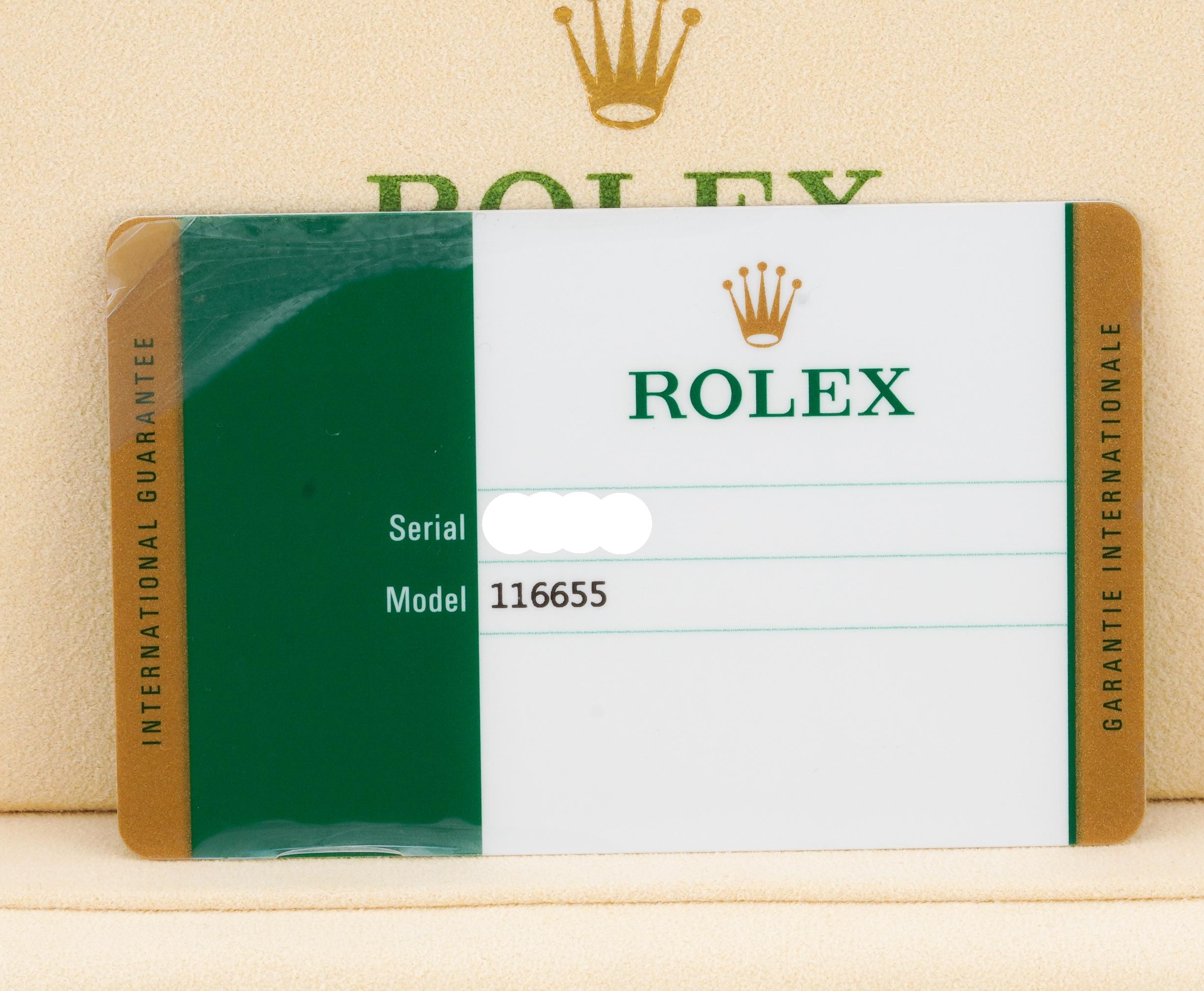Rolex 2016 Yacht-Master 116655 18k Rose Gold Oysterflex Watch w/ Box and Papers
