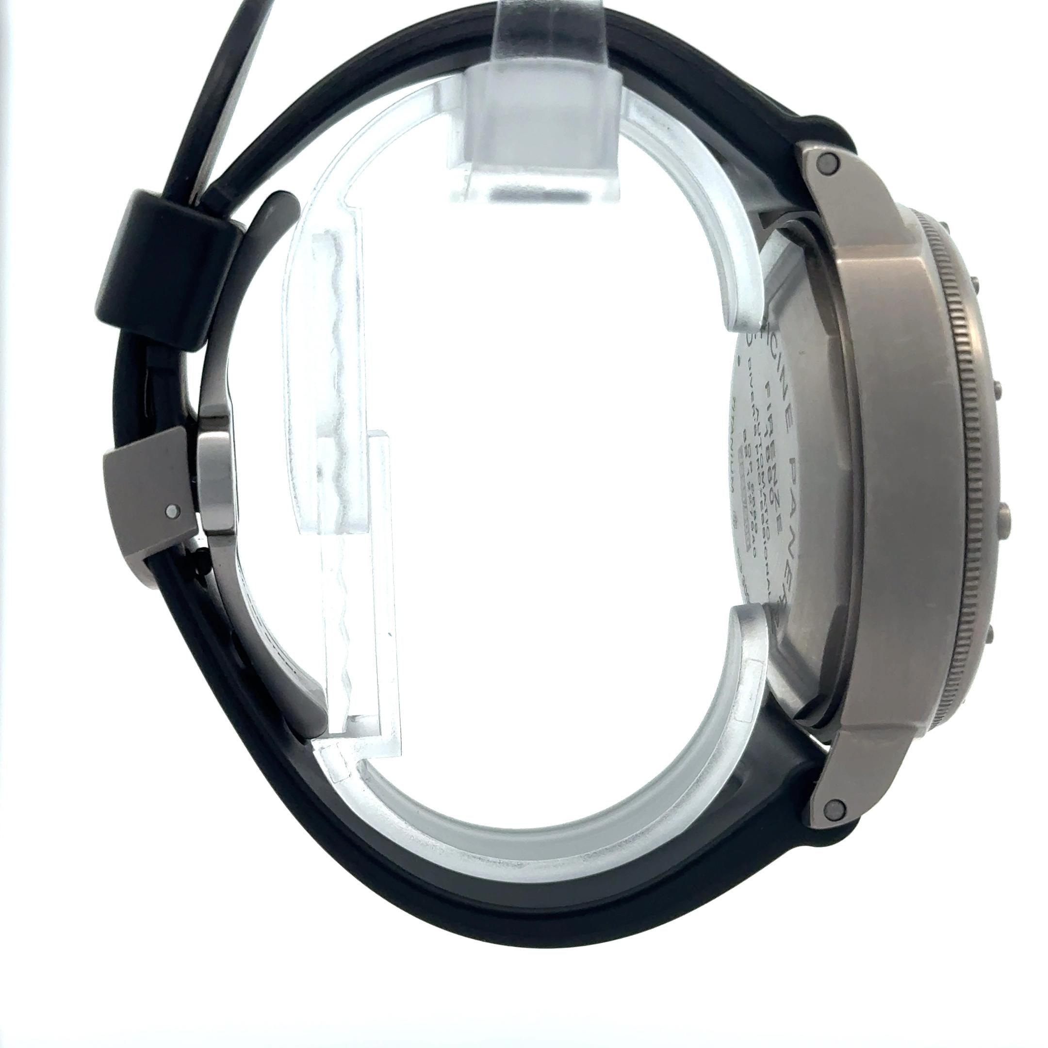 Panerai Luminor Submersible OP6689 44mm Titanium Wrist Watch