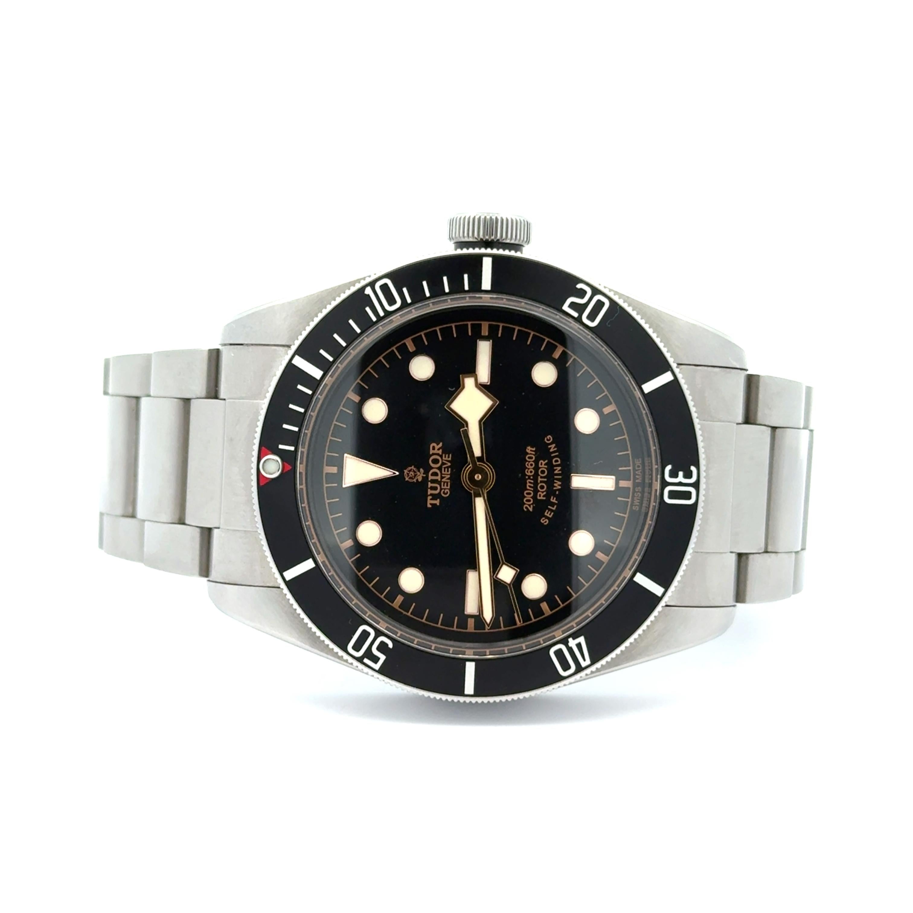 Tudor Black Bay 2016 79220N Stainless Steel 41mm Wrist Watch