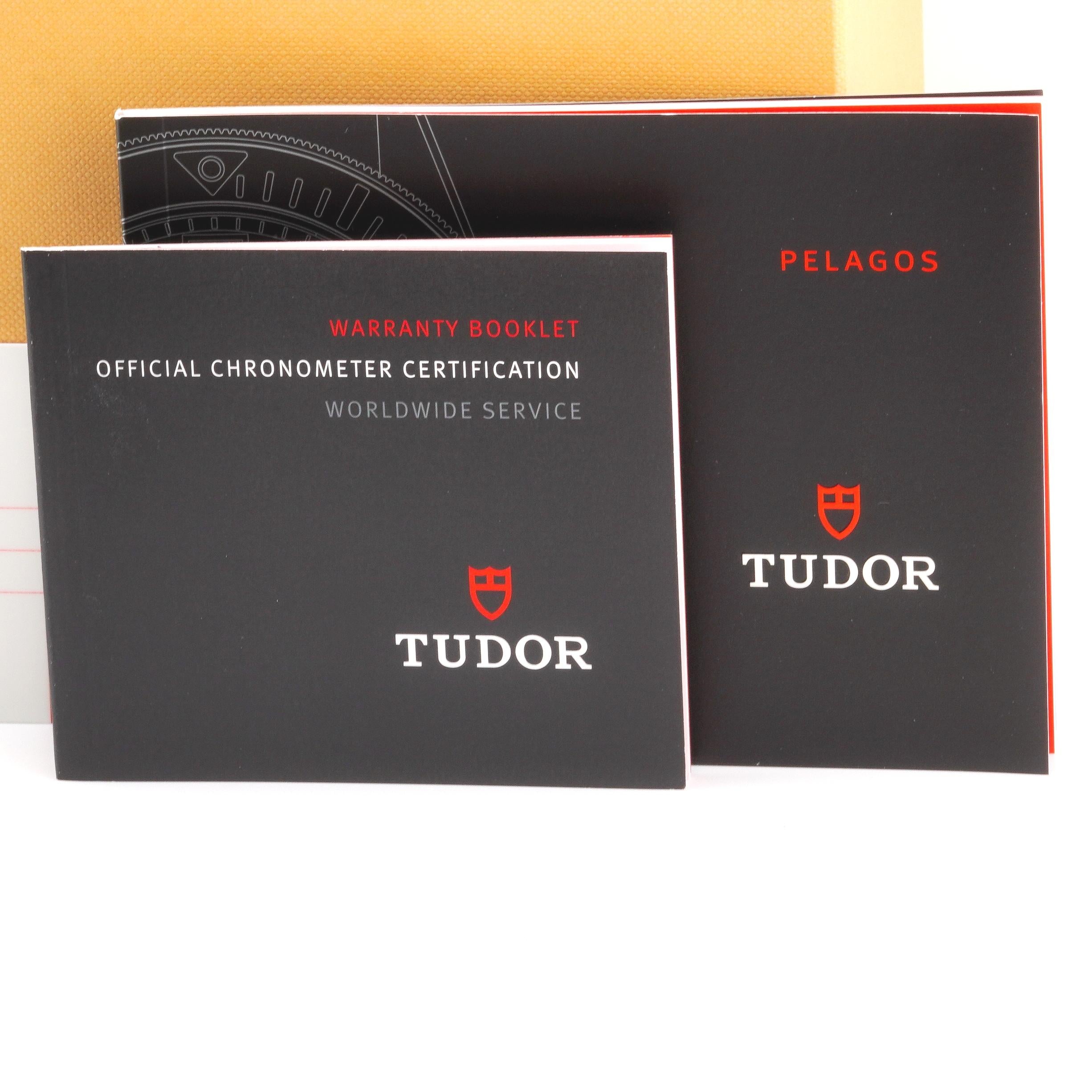 Tudor Pelagos 25610TNL Titanium 42mm Left Handed Diver Watch w/ Box and Papers