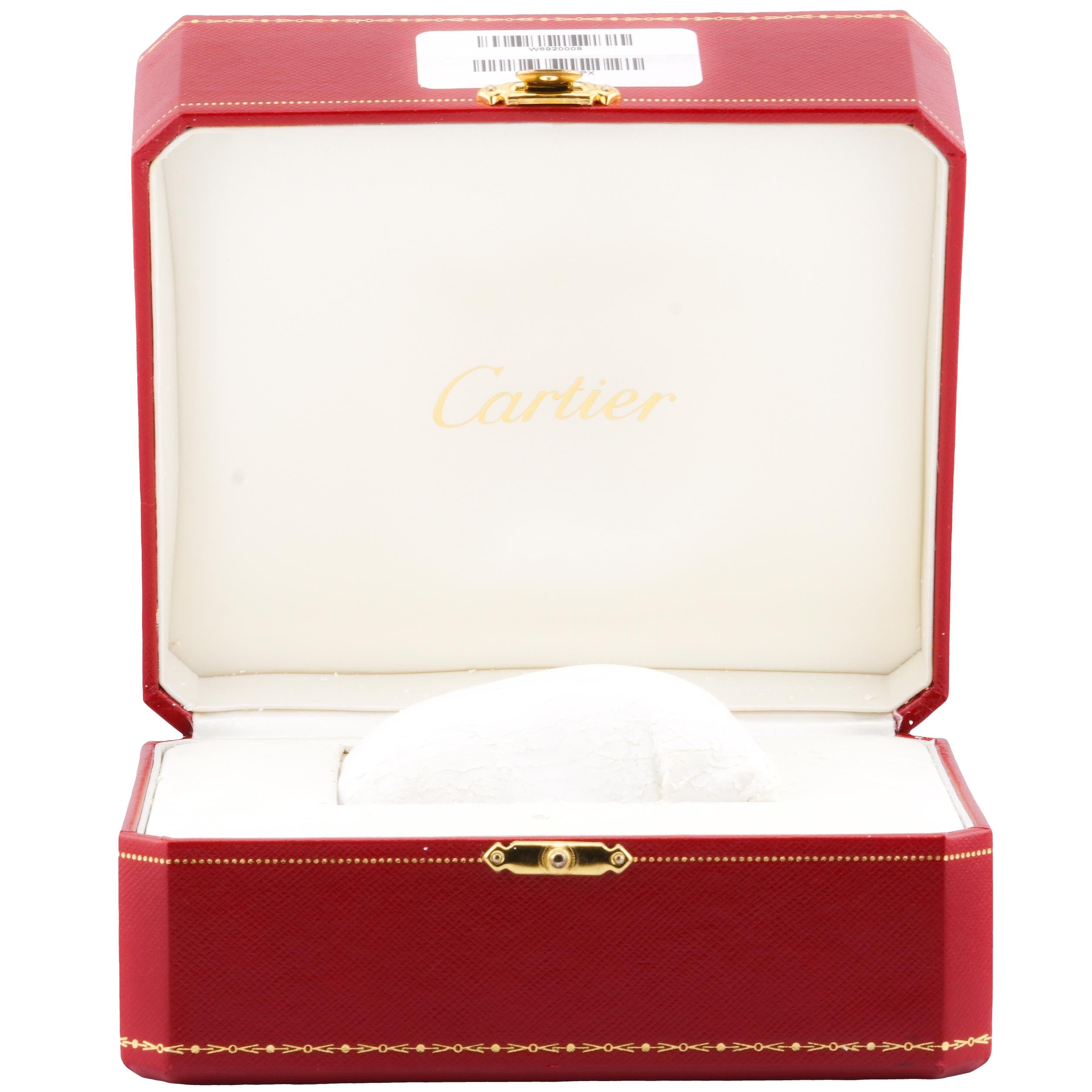 Cartier Ballon Bleu W6920008 Chronograph 18k Yellow Gold Watch w/ Box
