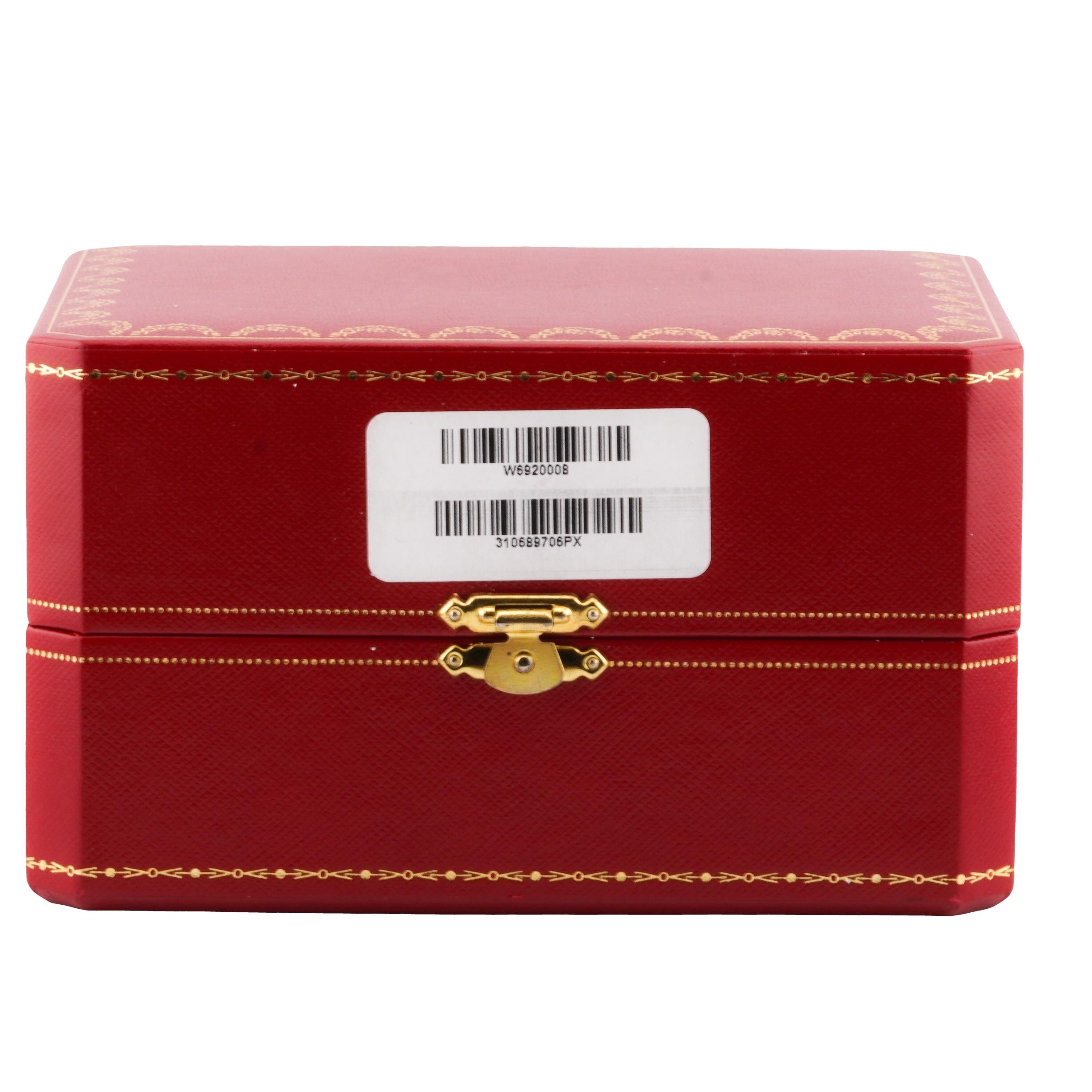Cartier Ballon Bleu W6920008 Chronograph 18k Yellow Gold Watch w/ Box