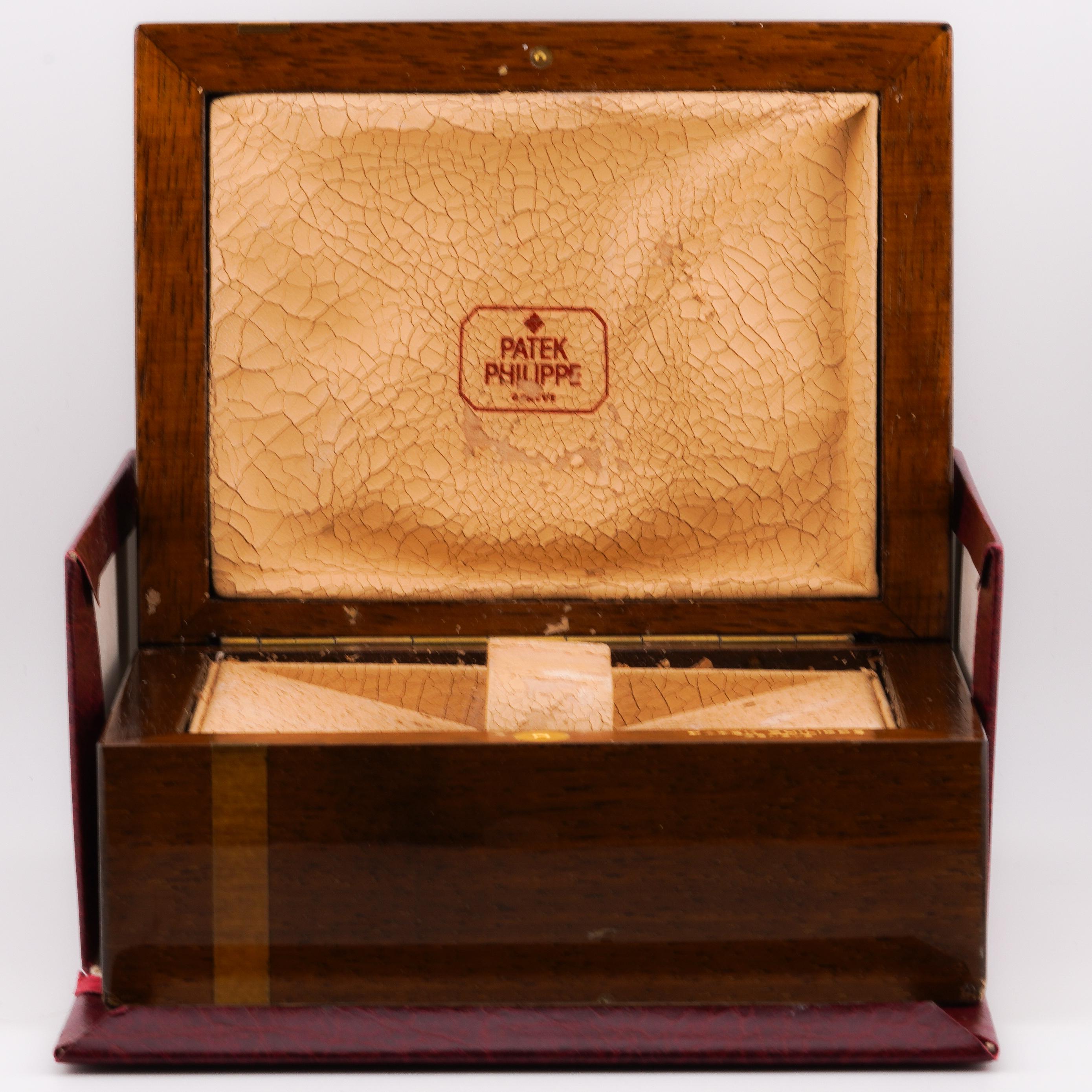 Patek Philippe Perpetual Calendar 3448J 18k Yellow Gold Watch w/ Original Box